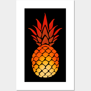 Pineapple Red Posters and Art